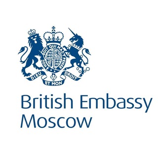 Логотип телеграм канала @britishembspokesperson — Посольство Великобритании в Москве