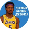 Логотип телеграм канала @bronny_diary — Дневник Бронни Джеймса