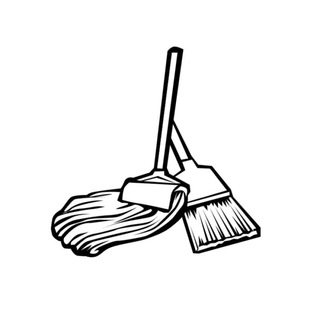 Логотип телеграм канала @broomcleaning — Комплексный Клининг «Метла»
