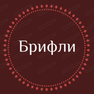 Логотип телеграм канала @bryfli — Брифли