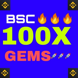 Logo of telegram channel bsc100x_gem — BSC 100X GEMS🚀