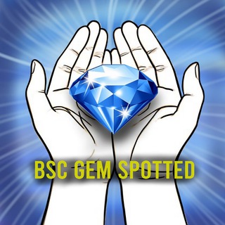 Logo of telegram channel bscgemspotted — BSC GEM SPOTTED 💎 💎