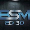 Telegram channel BSM 2D 3D logo