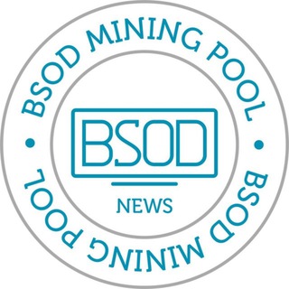 Logo of telegram channel bsodnews — BSOD.PW Mining Pool Info, ANN and News