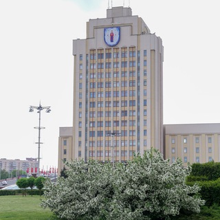 Логотип телеграм канала @bspu_official — БГПУ (Белорусский государственный педагогический университет им. М. Танка)