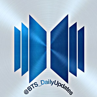 Logo saluran telegram bts_dailyupdates — BTS UPDATES ⟭⟬