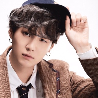 Логотип телеграм канала @btssuga_7 — 🤍 SUGA / BTS 🖤