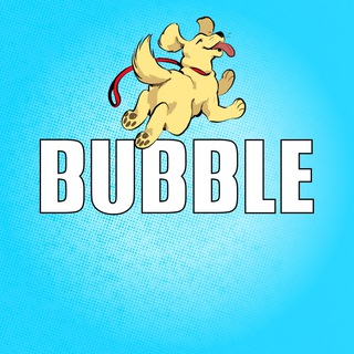 Логотип телеграм канала @bubble_comics — Комиксы BUBBLE