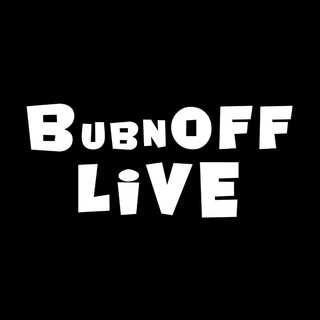 Логотип телеграм канала @bubnoff_live — BubnOFF LiVE