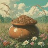 Логотип телеграм канала @buckwheat_thoughts — Гречневые мысли