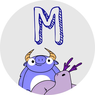 Логотип телеграм канала @budni_maga — выручай – комната монстров