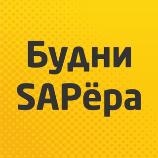 Логотип телеграм канала @budni_sapera — Будни SAPёра - все о SAP и ABAP