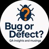 Логотип телеграм -каналу bugordefects — Bug or Defect?