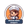 Telegram kanalining logotibi bugunnimaovqattt — BUGUN NIMA OVQAT ????🧕🍳🍖🍗🥩🥓🥨🥖🍞