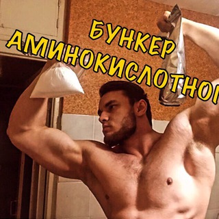 Логотип телеграм канала @bunker_aminokislotnogo — БУНКЕР АМИНОКИСЛОТНОГО