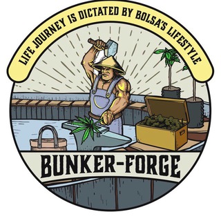 Логотип телеграм канала @bunkerforge — Кузница Бункер