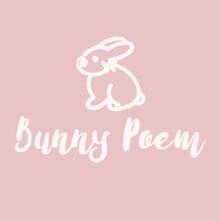 Logo of telegram channel bunny_poem — Bunny Poem