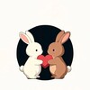 Логотип телеграм канала @bunny_znacomstvo_canal — Анкеты Bunny Знакомства