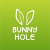Логотип телеграм канала @bunnyholeshop — Bunny Hole — засушка для кроликов и грызунов