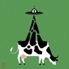 Telegram channel Бурёнка в дизайне 🐄 logo
