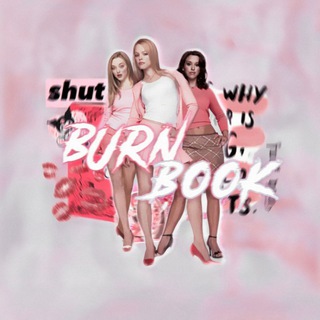Logotipo do canal de telegrama burnbookrpbr - burn book