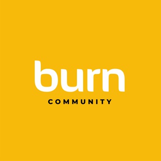 Логотип телеграм канала @burncommunity — BURN COMMUNITY