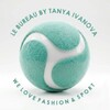 Логотип телеграм канала @burobytanyaivanovasport — Лё бюро Тани Ивановой / Le Bureau by Tanya Ivanova