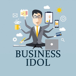 Логотип телеграм канала @business_idol — Маркетинг | Бизнес Идеи | Работа