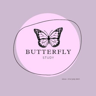 Logo saluran telegram butterflystudys — butterfly study🦋