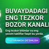 Telegram kanalining logotibi buvaydabozori24 — Buvayda bozori24