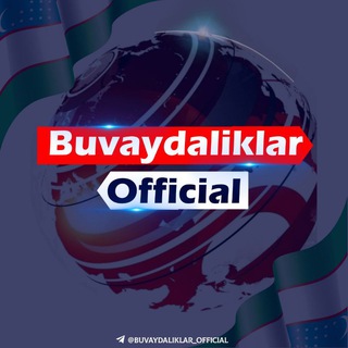 Telegram kanalining logotibi buvaydaliklar_official — Buvaydaliklar | official
