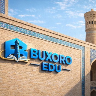 Telegram kanalining logotibi buxoro_edu — Buxoro_Edu