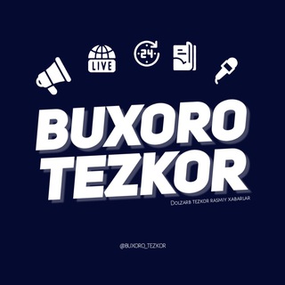 Logo saluran telegram buxoro_tezkor — BUXORO TEZKOR