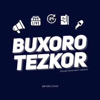 Telegram kanalining logotibi buxoro_tezkor — BUXORO TEZKOR