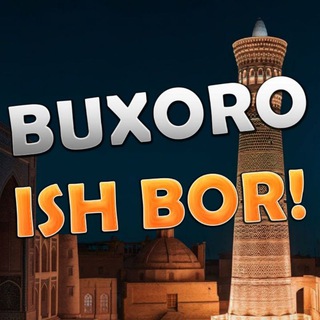 Telegram channel BUXORO ISH BOR logo