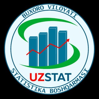Telegram kanalining logotibi buxstataxborot — BUXORO VILOYATI STATISTIKA BOSHQARMASI AXBOROT XIZMATI