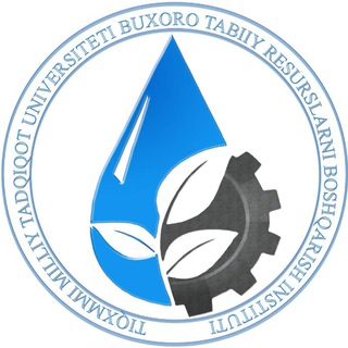 Telegram kanalining logotibi buxtrbi — "TIQXMMI" MTU Buxoro tabiiy resurslarni boshqarish instituti