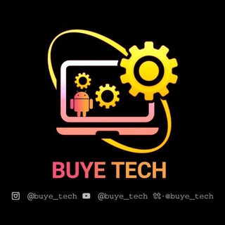 የቴሌግራም ቻናል አርማ buye_tech — Buye Tech ቡዬ ቴክ