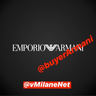 Логотип телеграм канала @buyerarmani — Заказать Armani из Милана