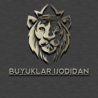 Telegram channel Buyuklar ijodidan logo