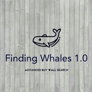 Logo of telegram channel buywallupdates — Finding Whales