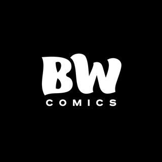 Логотип телеграм канала @bw_comics — BWComics