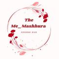 Logo saluran telegram by_mashhura — The Me_Mashhura🫀