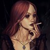 Логотип телеграм канала @byadna — mistress of cemeteries. | Adna Banshee