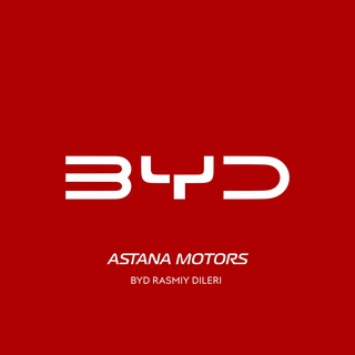 Telegram kanalining logotibi byd_astanamotorsuz — BYD Astana Motors Uzbekistan