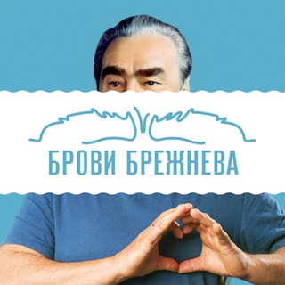 Логотип телеграм канала @bydrbre — Брови Брежнева