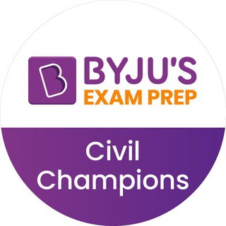 टेलीग्राम चैनल का लोगो byjusexamprepcivilchampion — BYJU'S Exam Prep : Civil Champions