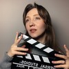 Логотип телеграм канала @bylabutinka — шёпотом про кино