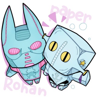 Telegram channel Бумажный Рохан ; Paper Rohan logo
