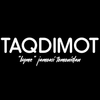 Telegram kanalining logotibi byme_taqdimot — TAQDIMOT